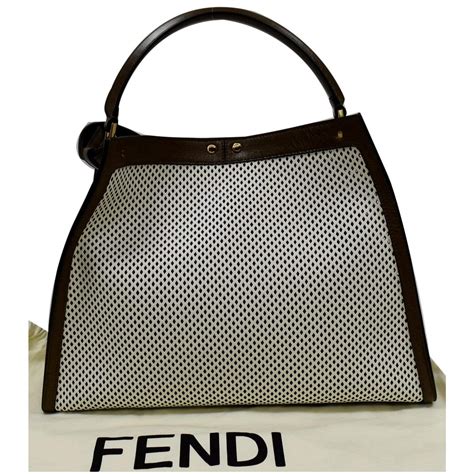 fendi x lite large|Fendi peekaboo handbag.